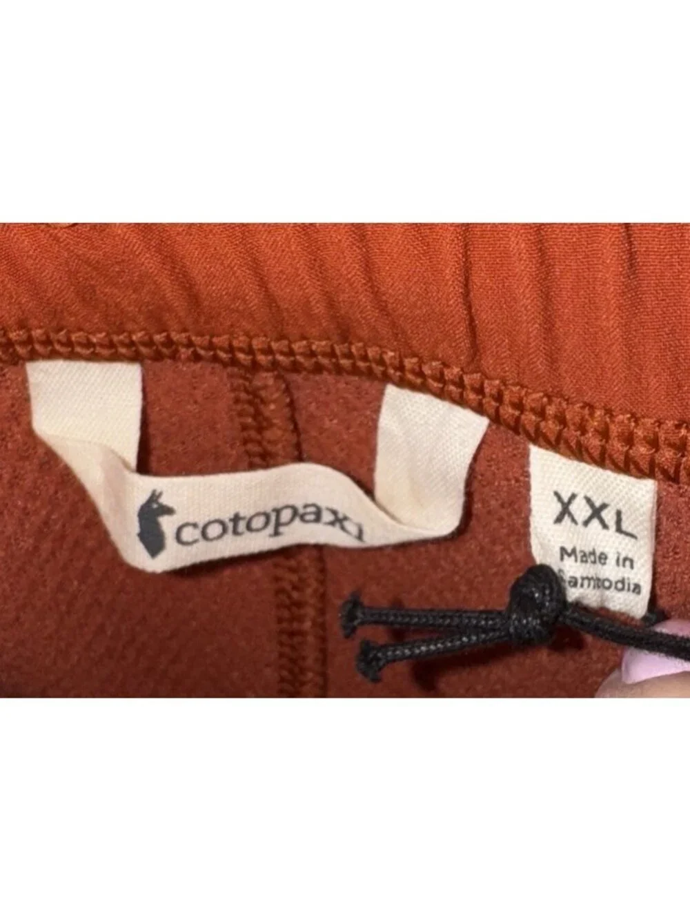 NWT COTOPAXI Men’s Size XXL Abrazo Fleece Jogger Pants Sweatpants Spice $120.00